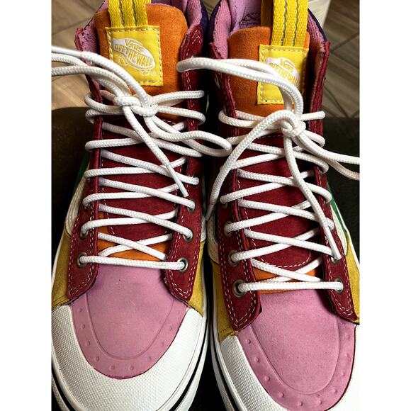 Vans Multi Scotchguard Waterproof high Hi top Winter Warm 8.5 men 10 W Rainbow main image 5